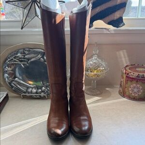 Sam Edelman Chestnut Heeled Boots